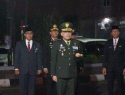 Dandim 0402/OKI Mengomandoi Upacara Kehormatan Dan Renungan Suci Bentuk Penghargaan Kepada Jasa Para Pahlawan