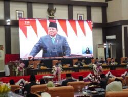 DPRD OKI Gelar Paripurna Mendengarkan Pidato Kenegaraan Presiden RI