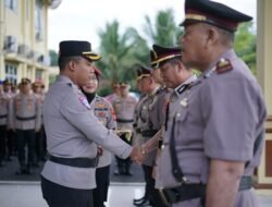 Kapolres OKI Apresiasi Pejabat Lama, Ajak Pejabat Baru Tingkatkan Pelayanan