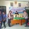 POLSEK AIR SUGIHAN GELAR GERAKAN PANGAN MURAH, 3.000 KG BERAS SPHP TERJUAL