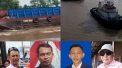 Tongkang Batu Bara Diduga Tak Berizin Lintasi Sungai Musi.