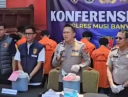 Polres Muba Ungkap 10 Kasus Migas Ilegal, 15 Tersangka Diamankan.