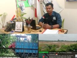 AJ-PENA Soroti Proyek Cetak Sawah di Lais, Pemkab dan DPRD Muba Diminta Jangan Diam.