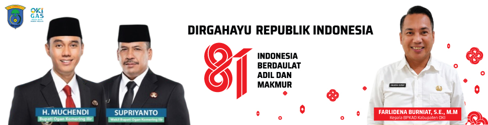 Banner HUT RI BPKAD OKI